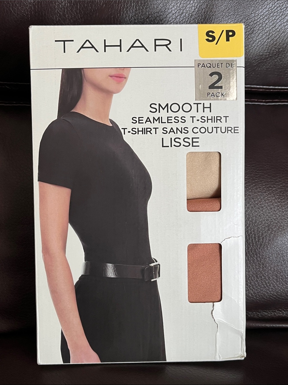 Tahari 2-Pack Smooth Seamless Tees